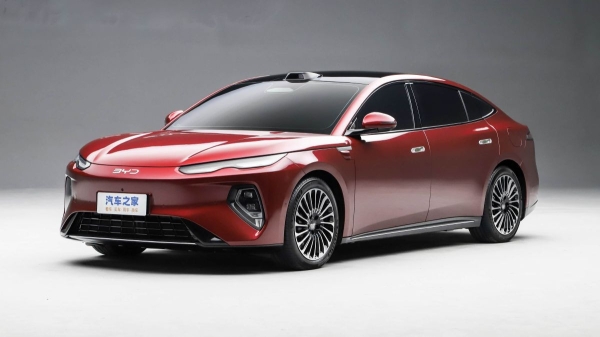 Флагманский «тюлень» BYD Seal 08 рассекречен в Китае Флагманский «тюлень» BYD Seal 08 рассекречен в Китае