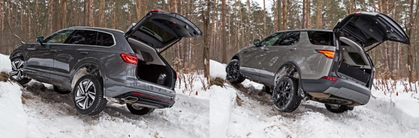 Знакомим дизельные Volkswagen Touareg и Land Rover Discovery Знакомим дизельные Volkswagen Touareg и Land Rover Discovery