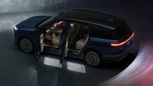 Большой кроссовер Nio ES8: третье поколение