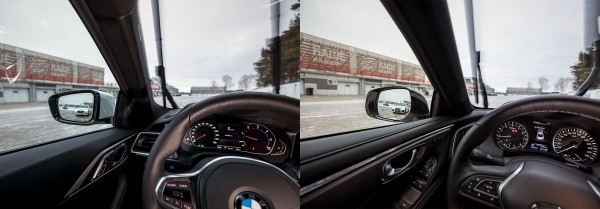 Машем из Infiniti Q60 вдогонку заднеприводному BMW 420d