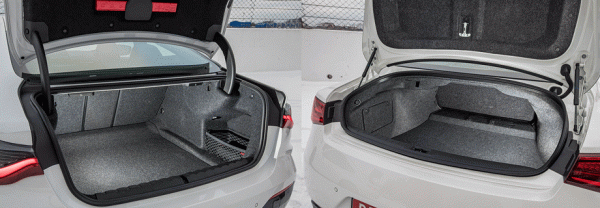 Машем из Infiniti Q60 вдогонку заднеприводному BMW 420d