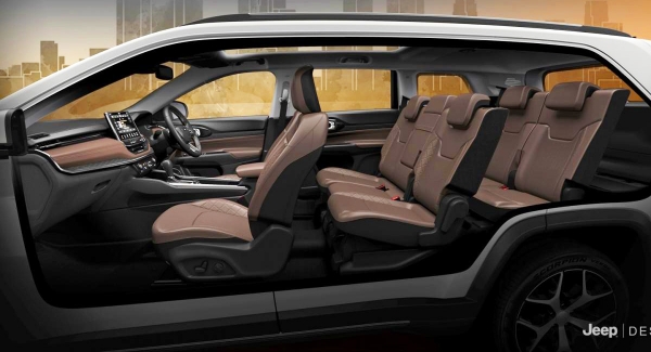 Новый семиместный Jeep Meridian, брат Коммандера