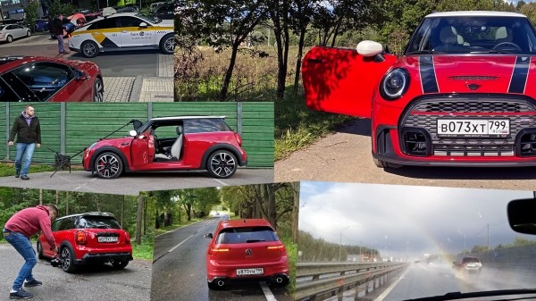 Оставляем добрый Volkswagen Golf GTI ради злого Mini JCW Оставляем добрый Volkswagen Golf GTI ради злого Mini JCW
