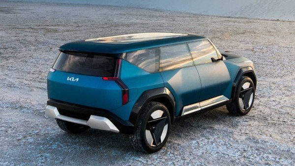 Раскрыли подробности о новом электрическом кроссовере Kia EV9