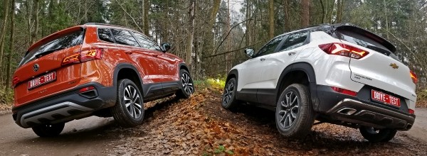 Ставим Volkswagen Taos на пути компакта Chevrolet Trailblazer Ставим Volkswagen Taos на пути компакта Chevrolet Trailblazer