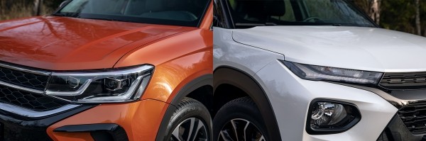 Ставим Volkswagen Taos на пути компакта Chevrolet Trailblazer Ставим Volkswagen Taos на пути компакта Chevrolet Trailblazer