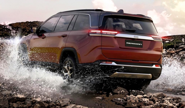 Новый семиместный Jeep Meridian, брат Коммандера