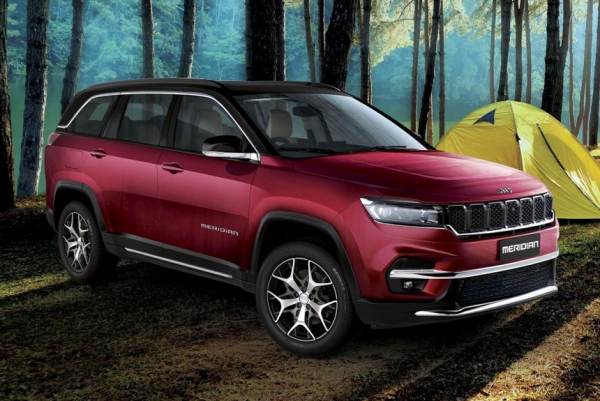 Новый семиместный Jeep Meridian, брат Коммандера