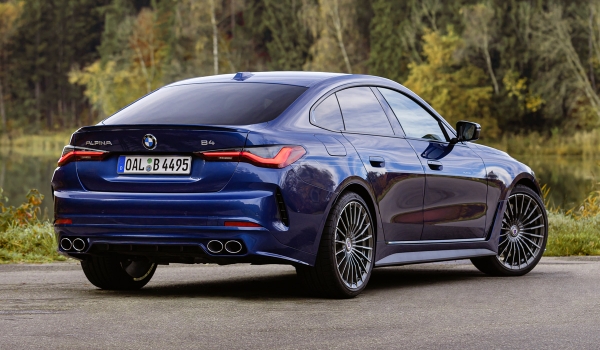 Лифтбек BMW Alpina B4 Gran Coupe дополнил гамму M4 Лифтбек BMW Alpina B4 Gran Coupe дополнил гамму M4