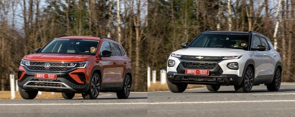 Ставим Volkswagen Taos на пути компакта Chevrolet Trailblazer Ставим Volkswagen Taos на пути компакта Chevrolet Trailblazer