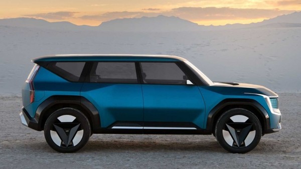 Раскрыли подробности о новом электрическом кроссовере Kia EV9