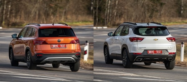 Ставим Volkswagen Taos на пути компакта Chevrolet Trailblazer Ставим Volkswagen Taos на пути компакта Chevrolet Trailblazer