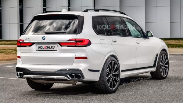 Опубликованы рендеры рестайлингового кроссовера BMW X7 от российских дизайнеров Опубликованы рендеры рестайлингового кроссовера BMW X7 от российских дизайнеров