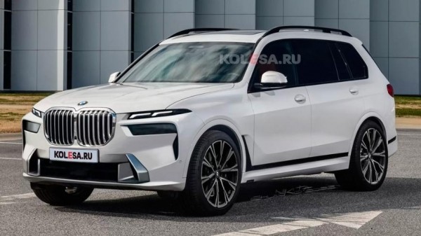 Опубликованы рендеры рестайлингового кроссовера BMW X7 от российских дизайнеров Опубликованы рендеры рестайлингового кроссовера BMW X7 от российских дизайнеров