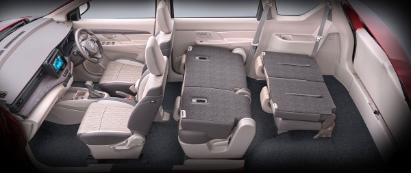 Обновленный компактвэн Suzuki Ertiga: техника в приоритете