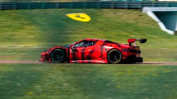 Ferrari вывела на тесты спорткар 296 GT3 Ferrari вывела на тесты спорткар 296 GT3