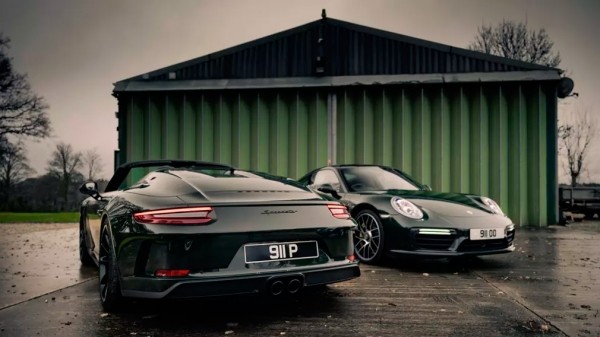 Компания Porsche показала зелёный 911 Speedster, вдохновлённый Вольфгангом Порше