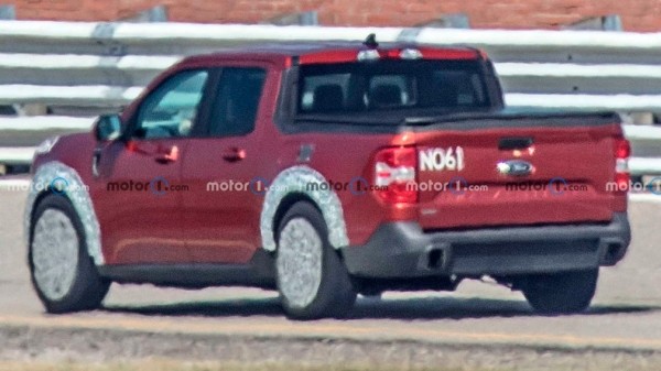 Опубликованы первые изображения заряженного пикапа Ford Maverick ST 2023