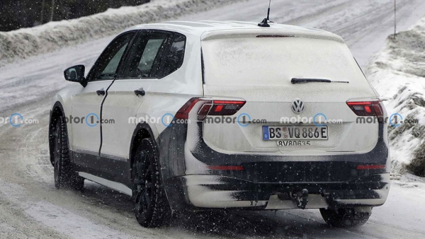 Компания Volkswagen тестирует новый кроссовер