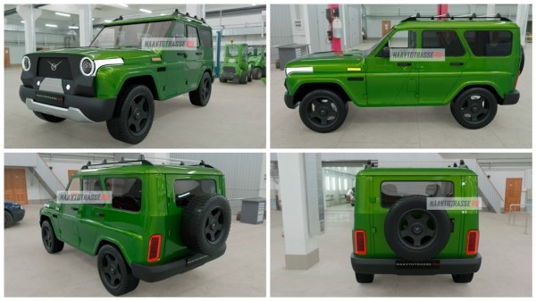 В Сети опубликованы рендерные изображения УАЗ-469 Хантер 2022-2023 С 7-местным салоном В Сети опубликованы рендерные изображения УАЗ-469 Хантер 2022-2023 С 7-местным салоном