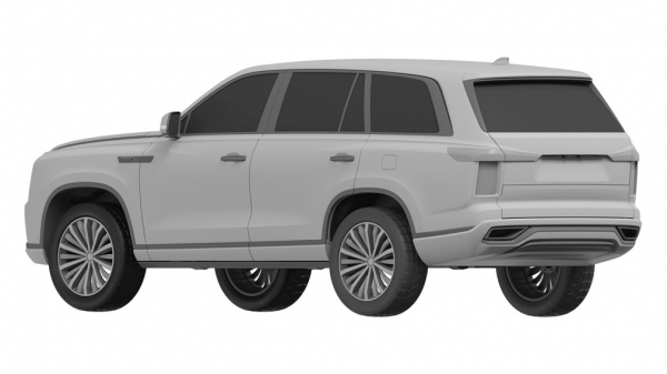 Компания Great Wall запатентовала в РФ перспективный полноразмерный внедорожник