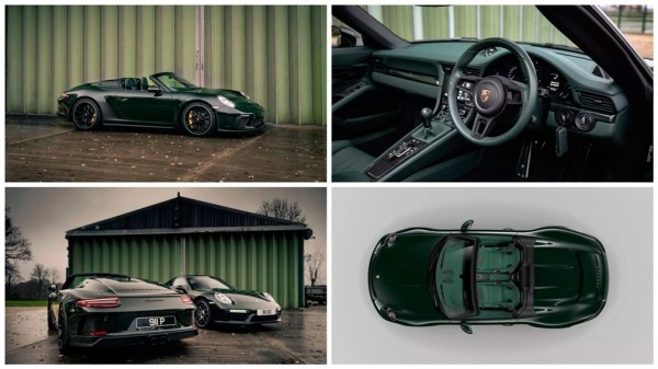 Компания Porsche показала зелёный 911 Speedster, вдохновлённый Вольфгангом Порше