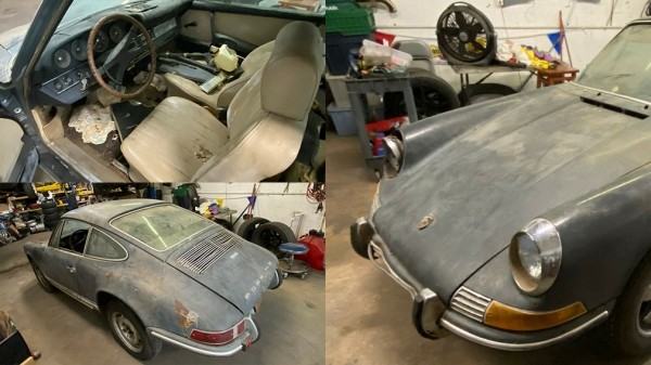 На продажу выставлен Porsche 912, который забыли в гараже на 40 лет На продажу выставлен Porsche 912, который забыли в гараже на 40 лет
