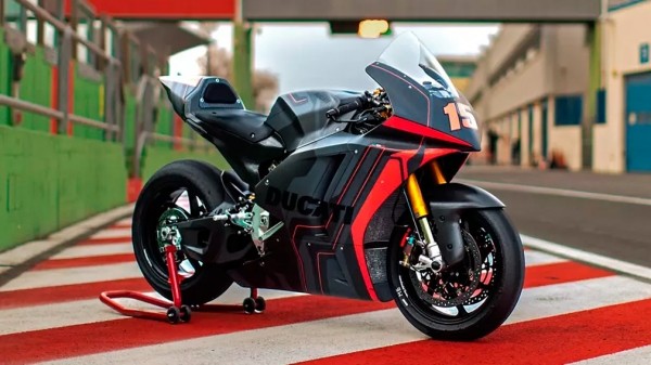 Компания Ducati представила прототип электрического байка 
