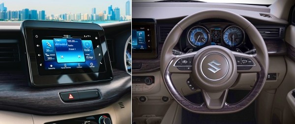 Обновленный компактвэн Suzuki Ertiga: техника в приоритете