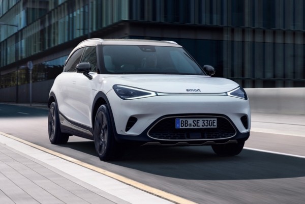 Пятиместный кроссовер массой 1,8 тонны: да, это новый smart #1 Пятиместный кроссовер массой 1,8 тонны: да, это новый smart #1