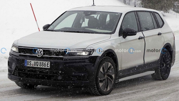 Компания Volkswagen тестирует новый кроссовер