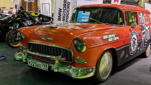 На выставке «Мотовесна» представили уникальный Chevrolet Nomad