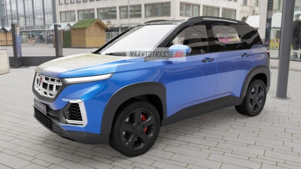 Новый внедорожник ГАЗ-3110 «Волга» 2022-2023 года представлен на первых фоторендерах Новый внедорожник ГАЗ-3110 «Волга» 2022-2023 года представлен на первых фоторендерах