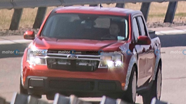 Опубликованы первые изображения заряженного пикапа Ford Maverick ST 2023