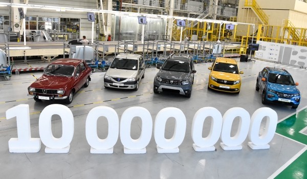 Выпущено 10 миллионов автомобилей Dacia