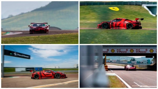 Ferrari вывела на тесты спорткар 296 GT3 Ferrari вывела на тесты спорткар 296 GT3