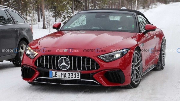 Mercedes-AMG опубликовала тизер на новое поколение SL-class