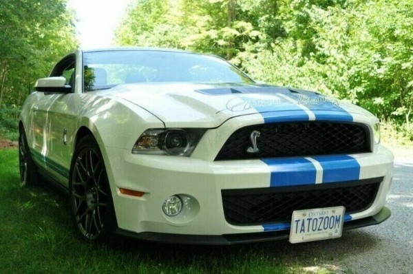 Один из двух редких прототипов Shelby GT500 2011 года продают по цене нового GT500