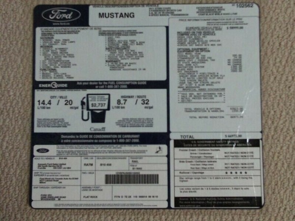 Один из двух редких прототипов Shelby GT500 2011 года продают по цене нового GT500