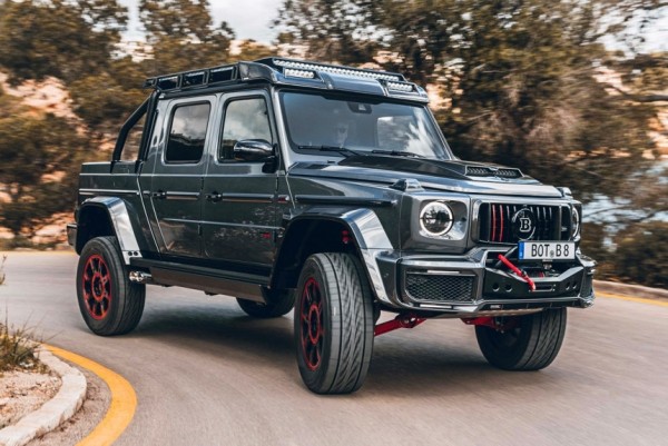 Brabus подготовил 900-сильный пикап на базе G-класса