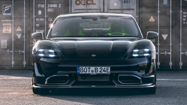 Ателье Brabus подготовило тюнинг для электрического Porsche Taycan