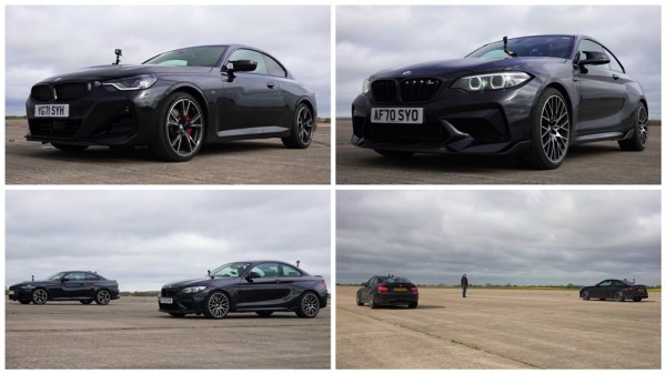 Два купе BMW 2 Series сразились в заезде на четверть мили Два купе BMW 2 Series сразились в заезде на четверть мили