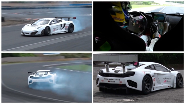В Японии подготовили дрифтовый McLaren MP4-12C GT3