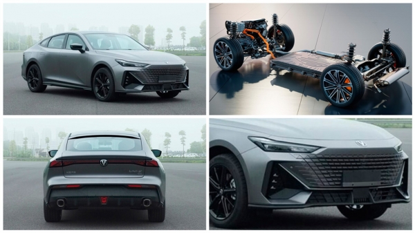 Changan выпустит гибридный лифтбек Uni-V с расходом 1,6 литра на 100 километров Changan выпустит гибридный лифтбек Uni-V с расходом 1,6 литра на 100 километров