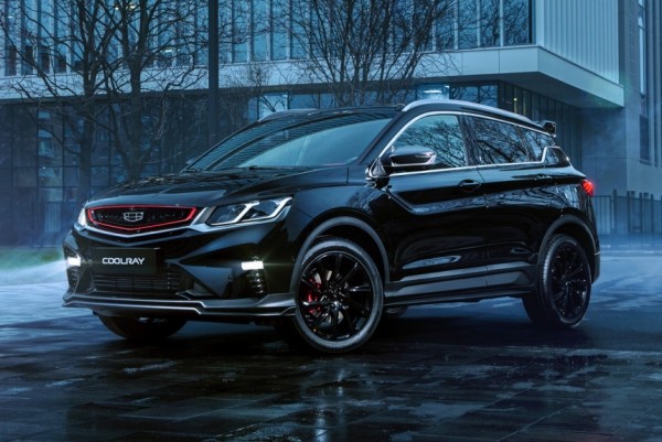 Geely Coolray обрел черную спецверсию Nero в России