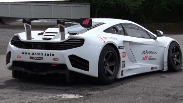 В Японии подготовили дрифтовый McLaren MP4-12C GT3