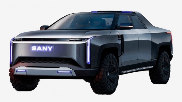 Китайский производитель экскаваторов готовит конкурента для Tesla Cybertruck Китайский производитель экскаваторов готовит конкурента для Tesla Cybertruck