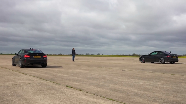 Два купе BMW 2 Series сразились в заезде на четверть мили Два купе BMW 2 Series сразились в заезде на четверть мили