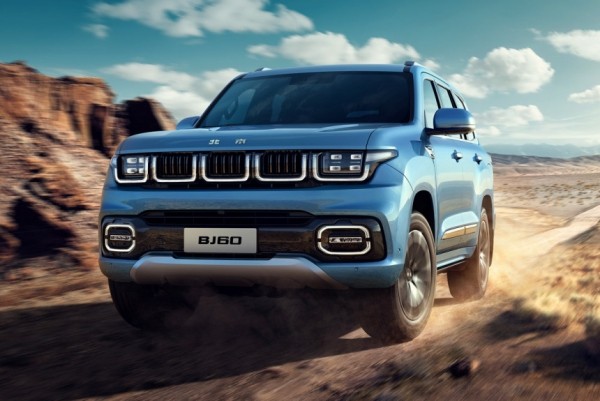 Представлен внедорожник Beijing BJ60 с рамой и тремя блокировками