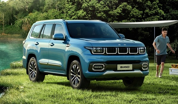 Представлен внедорожник Beijing BJ60 с рамой и тремя блокировками